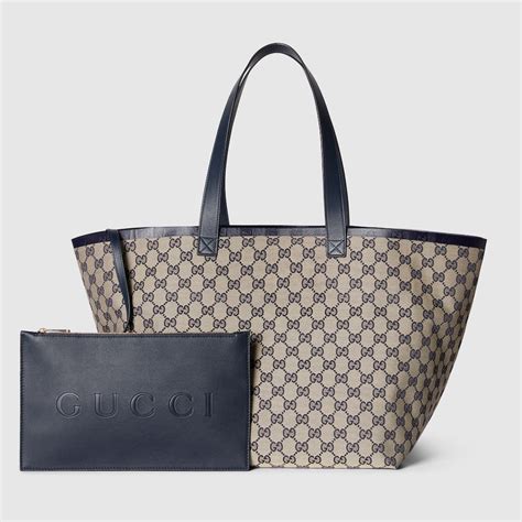 gucci craft canvas tote|gucci totissima medium tote bag.